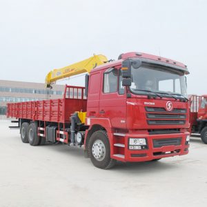 SHACMAN F3000 6×4 crane truck Telescopic boom truck Boom truck can rotate, stretch, lift according to needs.