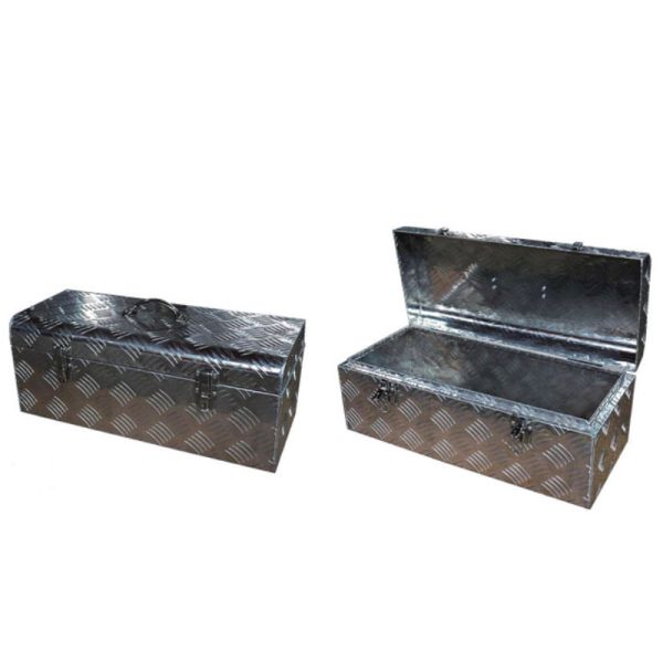 YD33-009 Tool Box: 1.3mm Alu, 10kg Load, Tote Handle for Home/Office/Camping