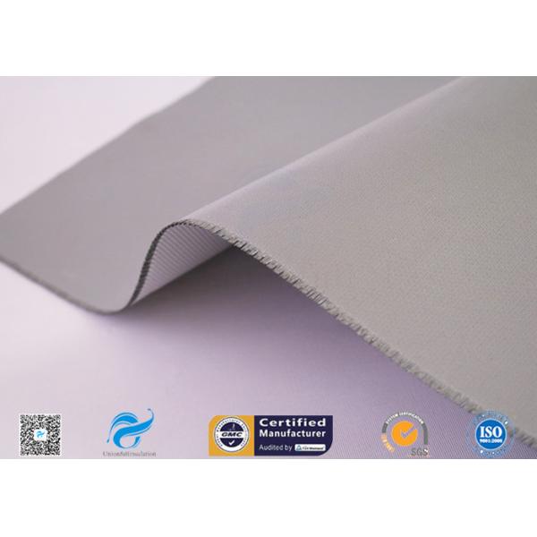 Thermal Insulation Alkali Free Fiberglass Fabric Coated With Silicone Rubber