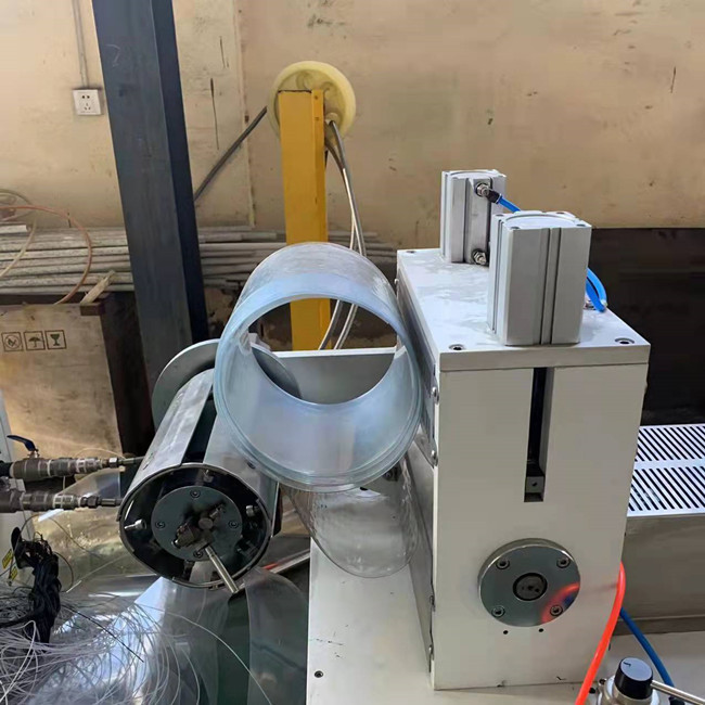 штранг-прессование трубы дренажа Pvc 150r/Min делая машиной пластиковый штрангпресс