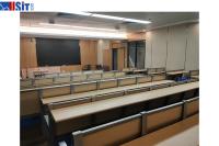 A leitura moderna Hall Seat Aluminum Alloy School da universidade fixou a cadeira e a mesa