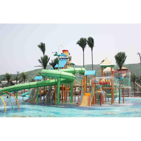 Стеклоткань спортивной площадки Аква семьи коммерчески с скольжениями аквапарк/подгоняла аквапарк Экипемнт