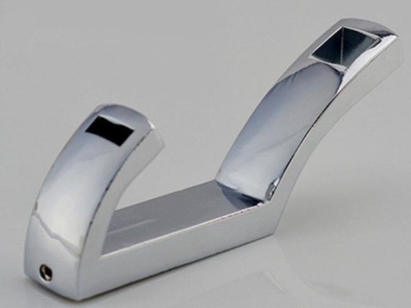 Simple Design Cloth Hooks, Shinning Gold Coat Hangers Bathrom Zinc Towel Rack Bathroom Accressories Hardwares