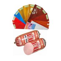 Amostra Gratuita Flexografia Personalizada Grátis Impressão de Caixas de Salsicha de Alta Barreira Para Salsichas de Carne
