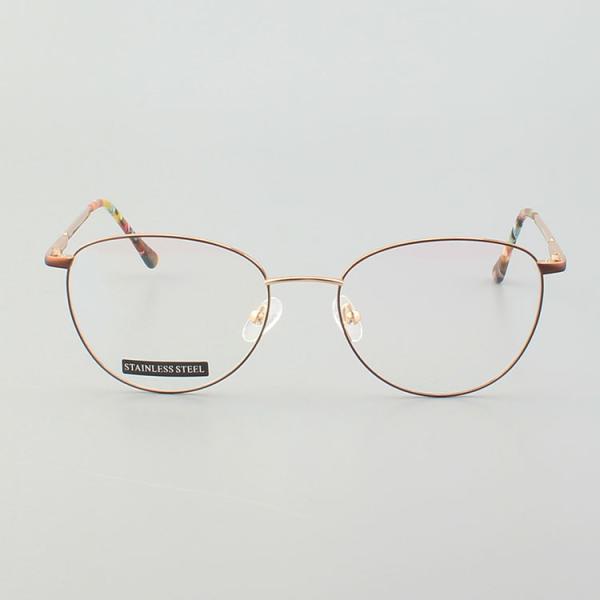 Women Blue Light Glasses Cat Eye Metal Optical Frame