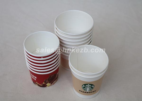 Small Disposable Paper Cups 4oz 115ml / Ice Cream Paper Cups For Birhdays Party