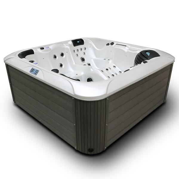 Cuba luxuosa dos termas da massagem do redemoinho da banheira de hidromassagem da banheira exterior acrílica dos termas