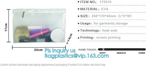 Organizer Bag Pouch With Zipper Closure,Travel Toiletry Makeup Bag Vinyl Zippered Makeup Pouch For Bathroom Organizing