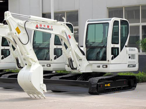 Mini Wheel Excavator  & crawler  Excavator Track With Hydraulic Attachments 7730*2510*2750mm