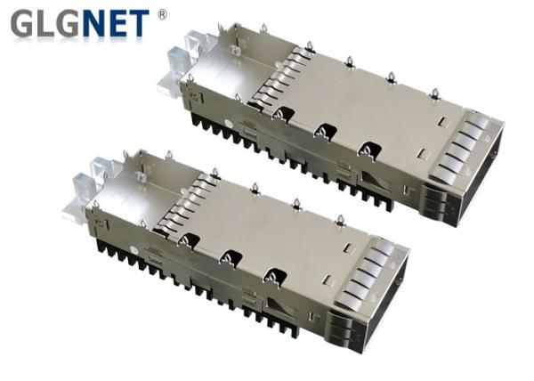 EMI Protection One Piece Metal Qsfp28 Cage Without Integrated Connector