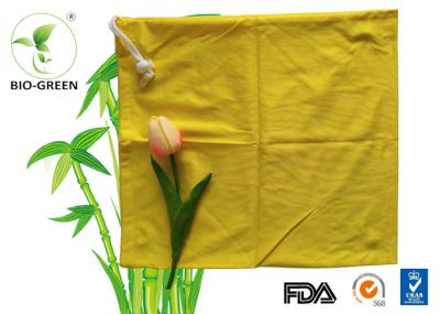 28*34cm Yellow Waterproof Wet Bag For Babies Dry Home Underwear Save Time / Save Money