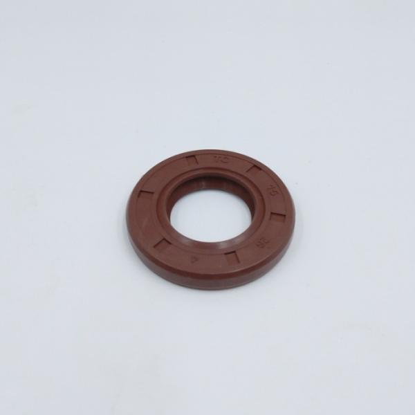 Brown Fkm Material Rotary Shaft Seals High Temp Resistance Skeleton Oil Seal TC Type