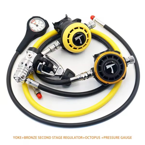 Durability Balanced Diaphragm Scuba Diving Regulator Set For Training