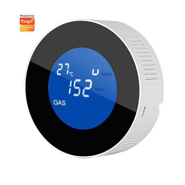 Glomarket Tuya Wifi Gas Detector GSM Alarm System Lcd Digital Alarm Leak Sensor Gas Leak Detector