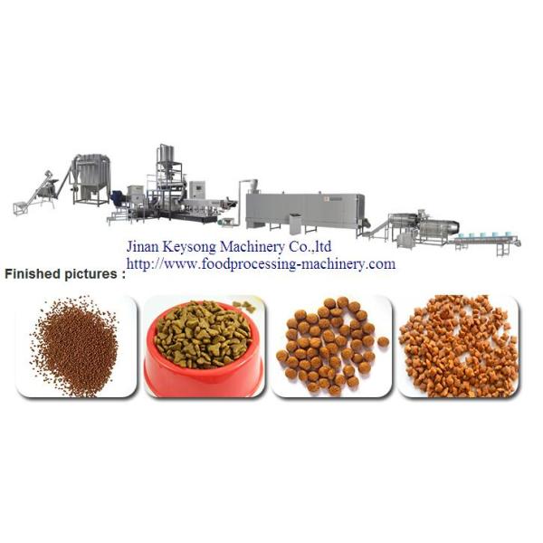 Full Automatic Pet Food Making Machine Good Performance Long Service Life