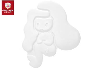 White Color Plastic Baby Playpen , Mermaid Child Safety Play Yard HDPE Material