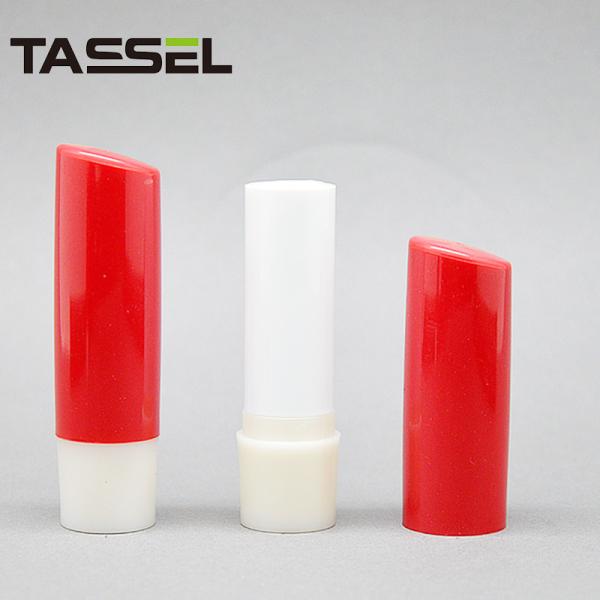 4.8g Plastic Lip Balm Tubes Screw Nut Structure Optional Color For Lipdtick