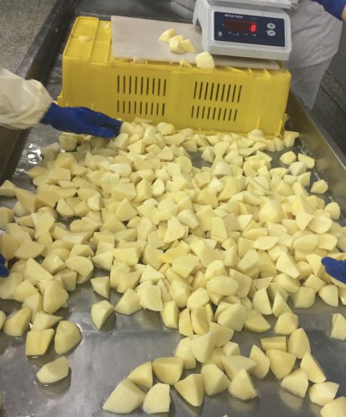 Certified Quality IQF Frozen Potato Dices Professional Manufacturer of Frozen Vegetables