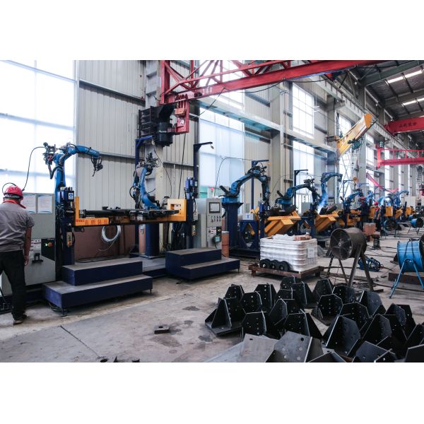 With Robotic Welding Arm Automatic Welding Robots With Automatic Seam Tracking
