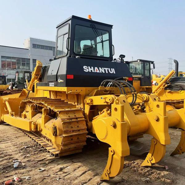 Usado Shantui SD22 Bulldozer 162KW Potência nominal Componentes originais Excelente estado