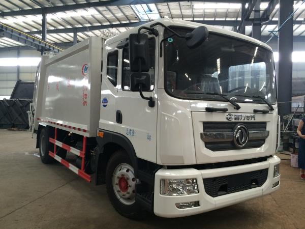 Dongfeng chassis Overseas third-party support available After-sales Service Provided hydrulic hooklift garbage truck