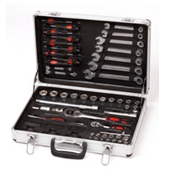 100 pcs socket tool set ,with combination wrenches ,extension bar .