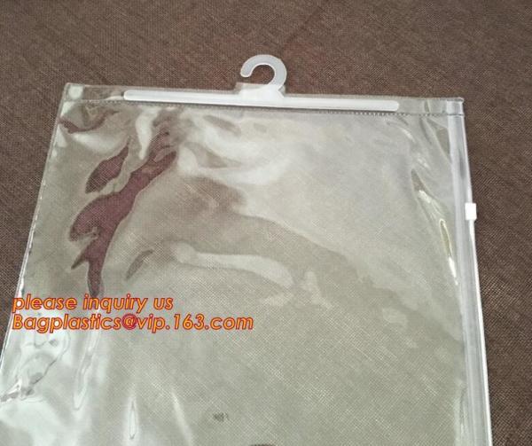 Underwear Packaging Hanger Slider Zipper Hanger Hook Bag For Men'S Box Underwear Packaging Bagplastics Bagease