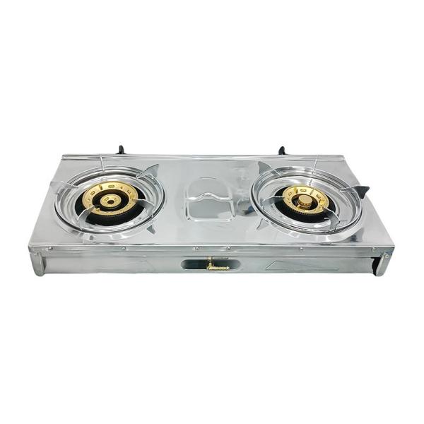 Double Burner Tabletop Gas Stove for Commercial Kitchens