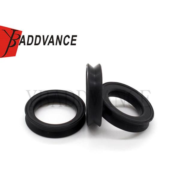 Motor Fuel Injector Repair Kits Automotive Rubber Seals Black Color 23.2 X 13.6 X 5mm