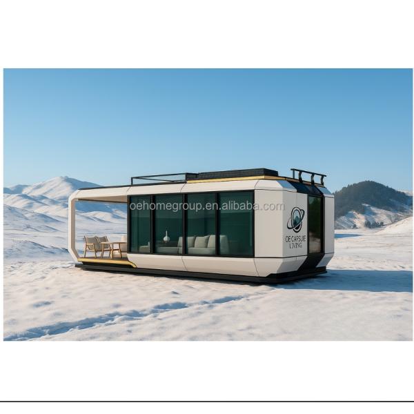 Intelligent System Outdoor Camping Cabin House Mobile Home Space Prefabricated Room Space Capsule