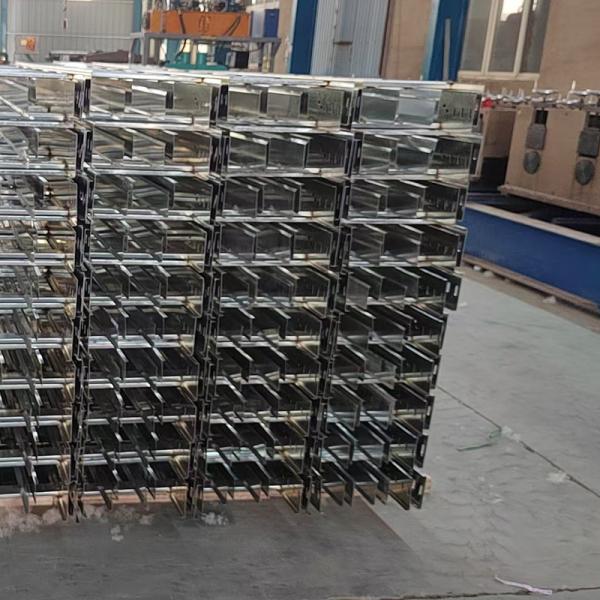 30-500mm Side Rail Hot Dip Galvanized Cable Tray Opciones y accesorios personalizables