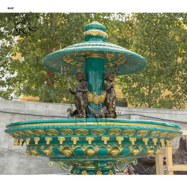 Bronze Garden Fountains Statues French La Fontaine Des Fleuves Metal Water Fountain Outdoor Decoration Large