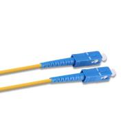 Núcleo multimodo 5M Extension Cable da trança amarela do Sc do SC único