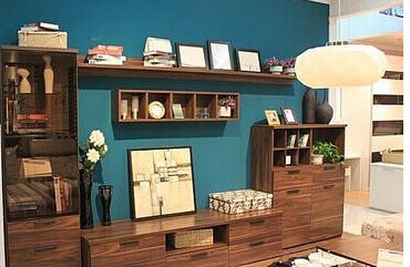 Grado de madera AB de la hoja del cuarto del corte de la nuez de los muebles naturales de la chapa