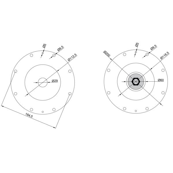 К10200 тип набор Гоен буны нейлона К10201 Витон К10203 диафрагмы РКА102 для 4