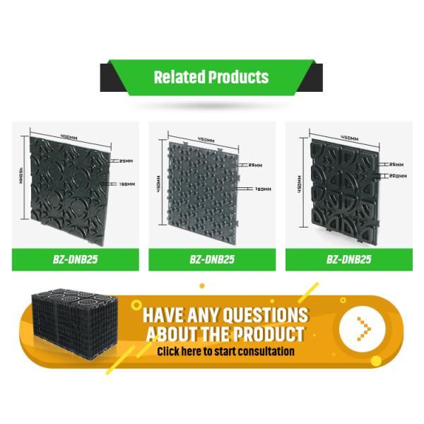 450*450*25 мм Пластиковая многослойная система подогрева тепловой воды для складов