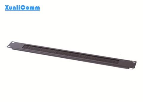 Metal / PC Body Cable Management Brush Panel Suitable For 19 Standard Cabinet