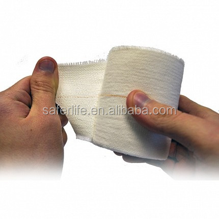 wholesale cotton elastic adhesive bandage sports support tape EAB stretch tape for athletic