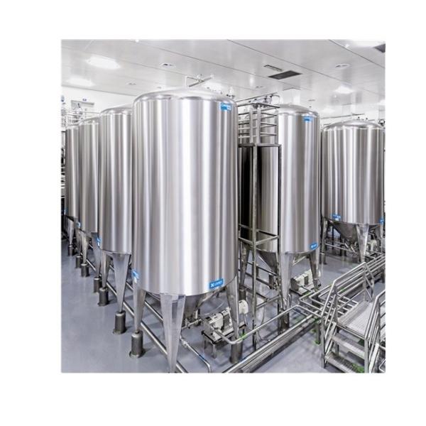 1000L Pharmaceutical Storage Tank Vertical Steel Storage Tank 0.5 MPa