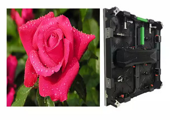 Водоустойчивый крытый арендный экран P4.8 576×576mm СИД IP65 умирает шкаф литого