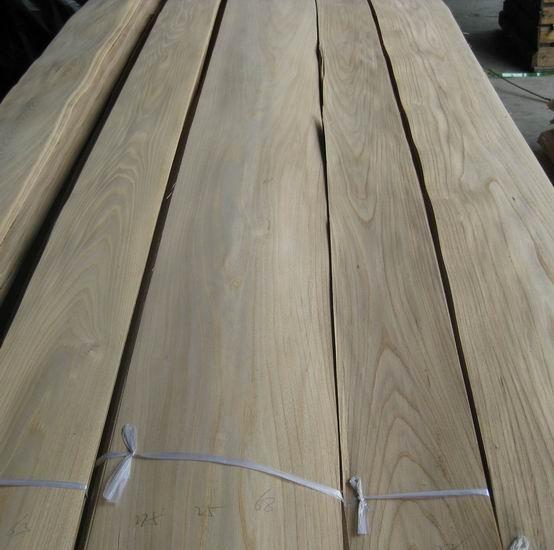 Sliced Natural Chinese Elm Wood Veneer Sheet