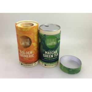 КМИК печатая воздухонепроницаемые небольшие бумажные трубки с крышкой фольги для упаковки Мача