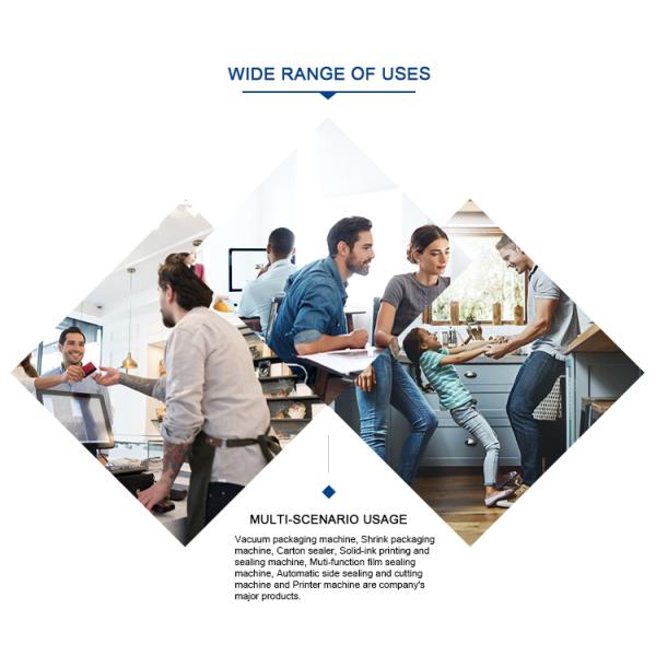 Регулируемые DUOQI FXJ-5050E Автоматические уплотнители корпусов для различных размеров и типов картонных коробок