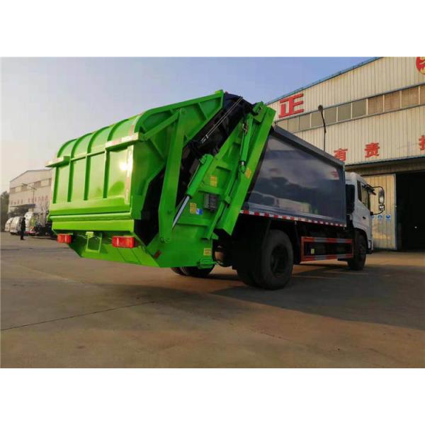 Dongfeng Cummins Engine Garbage Collection Truck Heavy Duty 12cbm - 14cbm