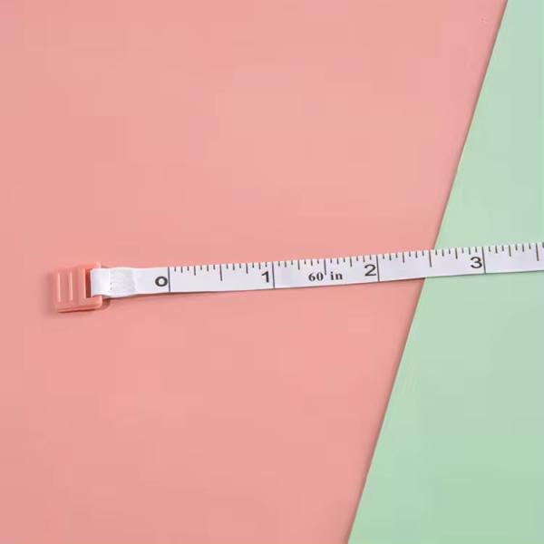 1.5м портативный ключик мини лента для здоровья и фитнеса 60 дюймовая квадратная пластиковая лента с вашим логотипом