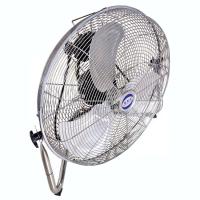 Ventilateur à oscillation électrique à grande vitesse Ventilateur de sol industriel métallique de 16 pouces