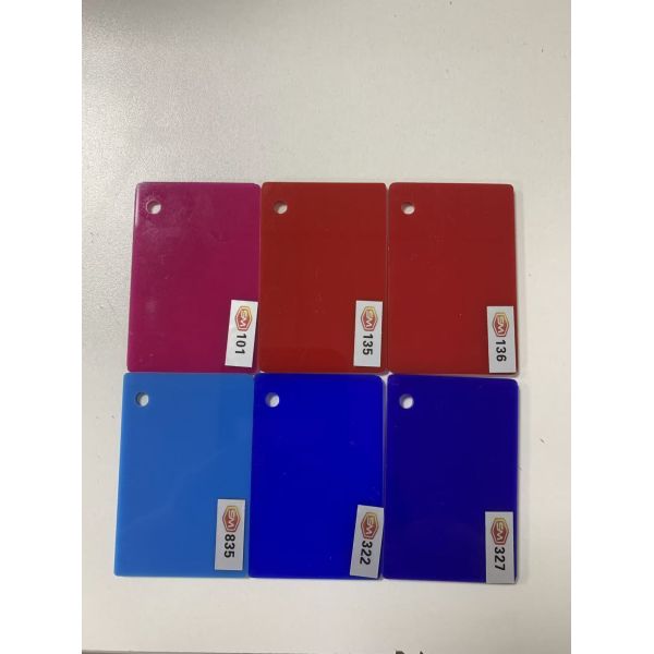 SM Premium Cast Acrylic Sheet in Vibrant Colors and Stable Performance for Industrial and Decorative