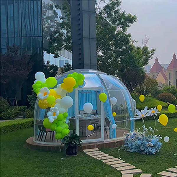 Detachable Dome Aluminium Detachable Garden Dome Stable Operation