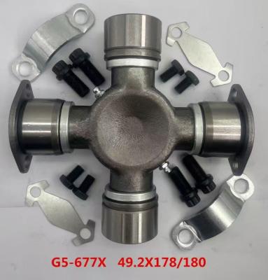 G5-677X Universal Joints Truck Spider Cross Joints Big Car Construction Machine 49.2X179.98mm