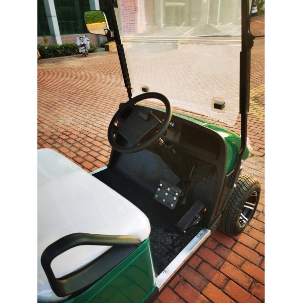 New Energy Lithium Battery Lead-acid Battery 4-seater Golf Cart Classic Dark Green Customizable LOGO For Golf Courses